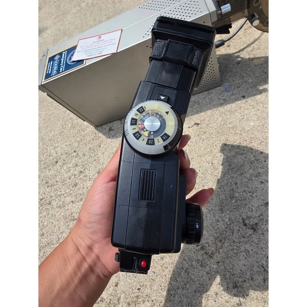 Vivitar 285HV Zoom Thyristor Professional Camera Flash Vari-Power Tilt Head